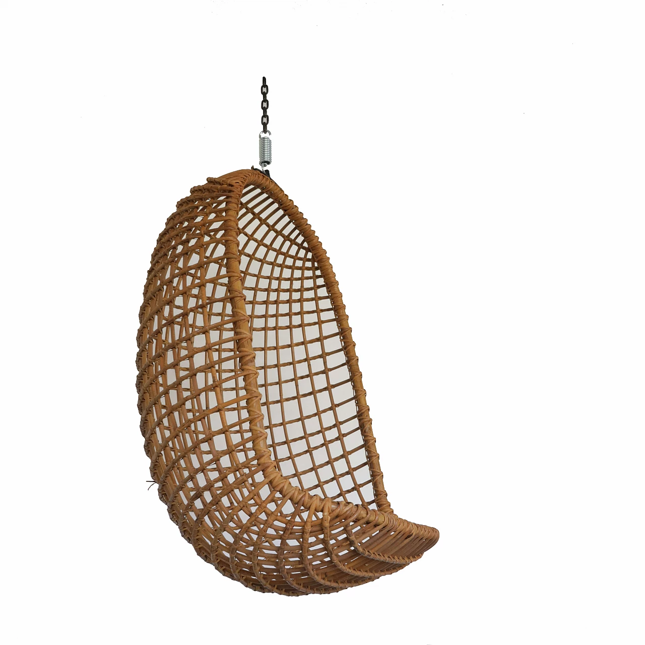 Poltrona a sospensione Eureka di Gianni Travasa per Bonacina, anni '50 1270328