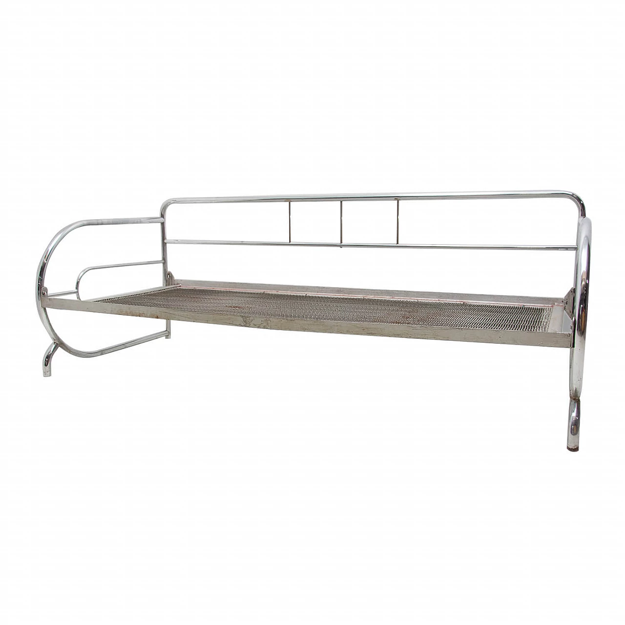 Chromed Bauhaus sofa by Slezák Company, 1930s 1270500