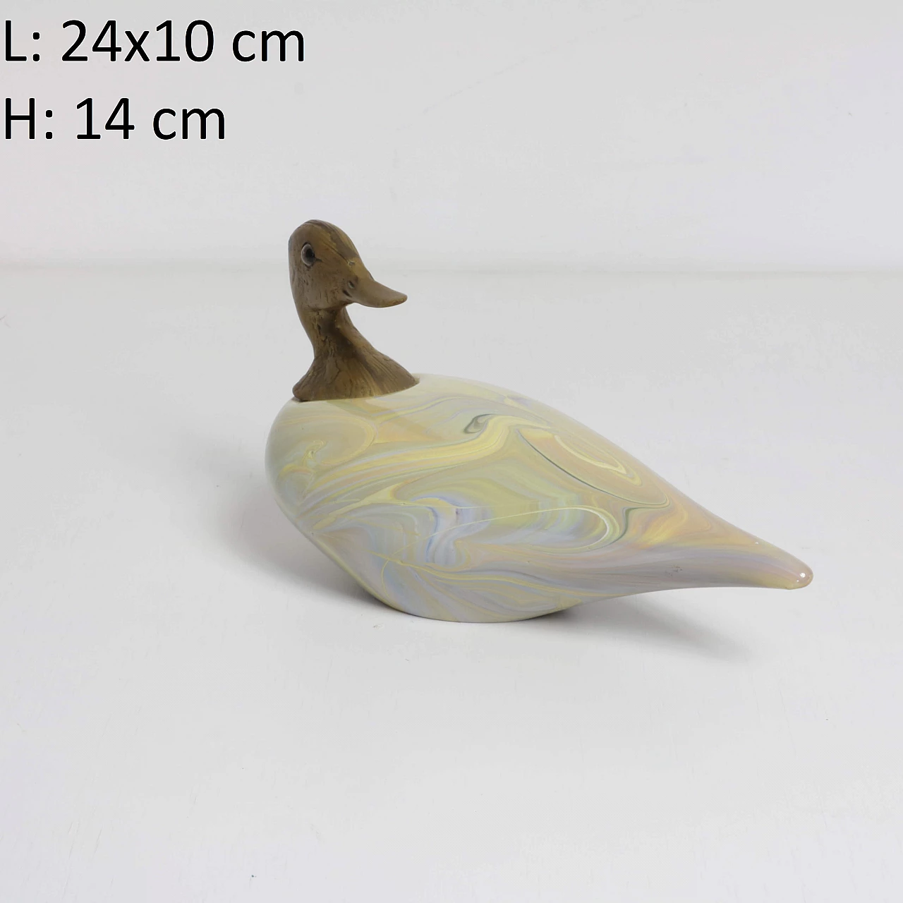 Glass duck, 1950s 1270679