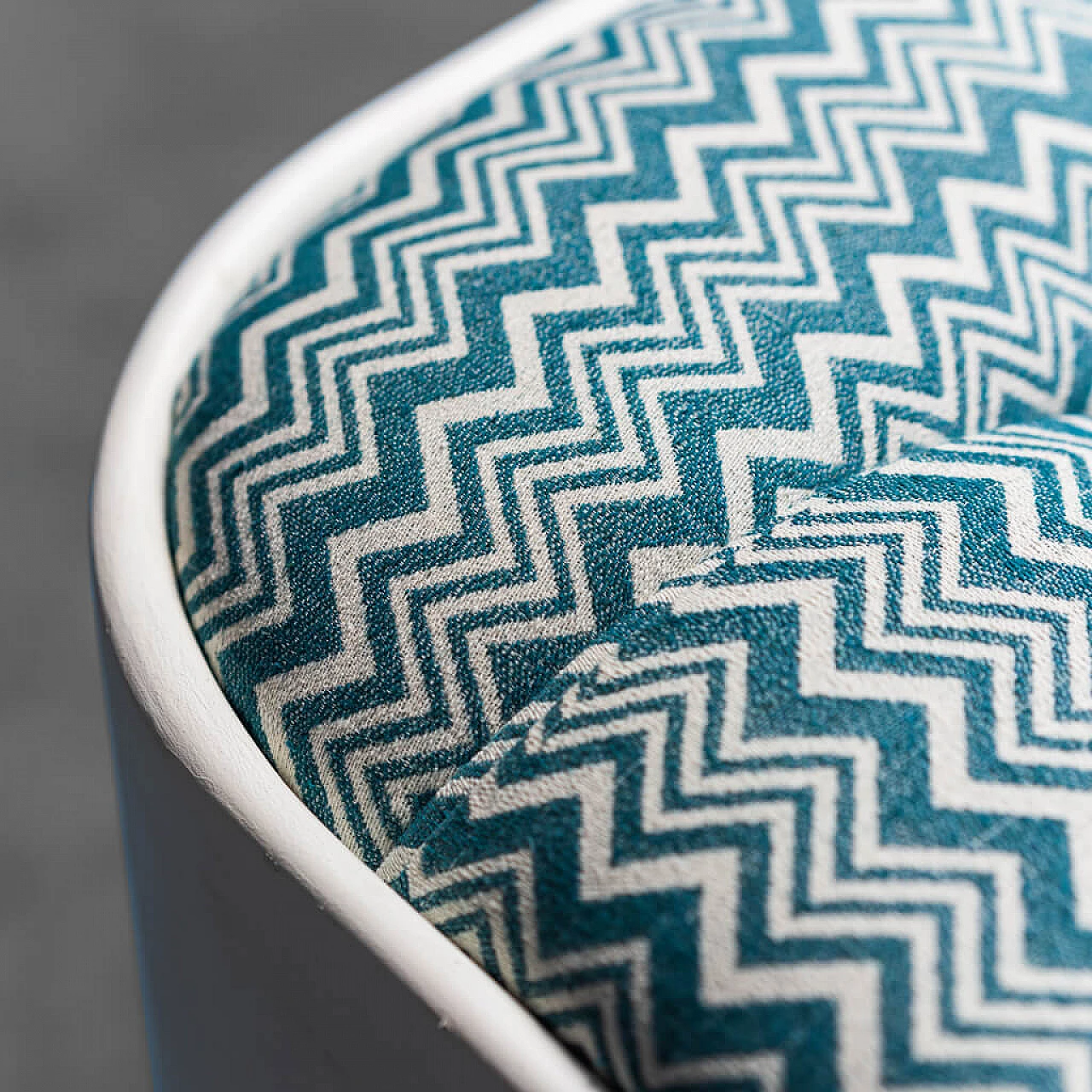 Space Age 3 seater sofa in velvet and cotton, 70s 1270951