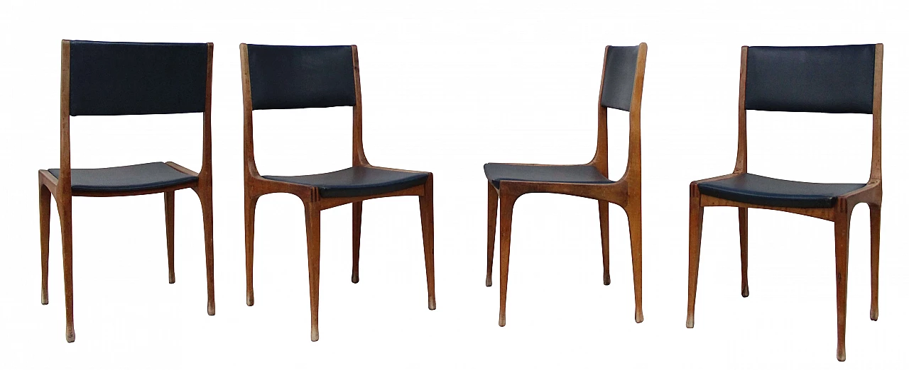 4 Chairs 693 by Carlo de Carli for Cassina, 1959 1271145