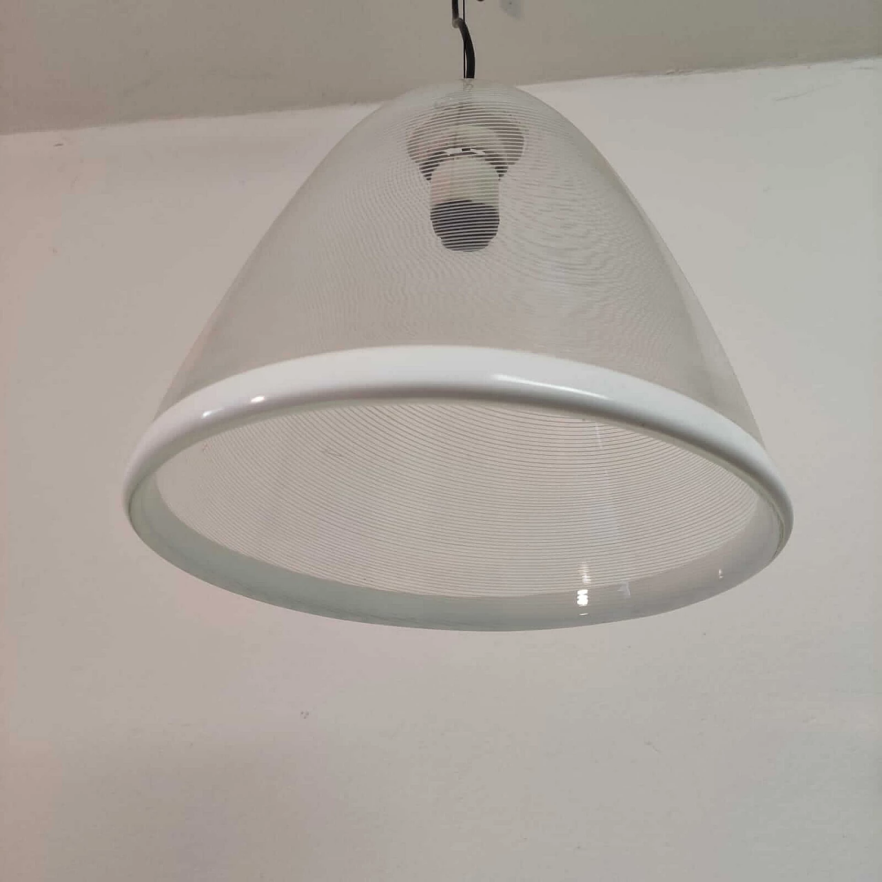 Pair of chandeliers in Murano glass attributed Venini, 60s 1271464