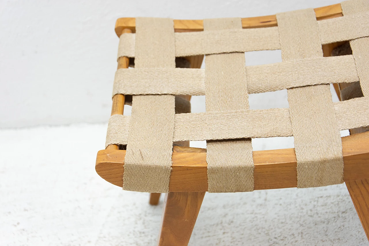 Stool or footstool by Západoslovenské nábytkárské závody, 70s 1271678