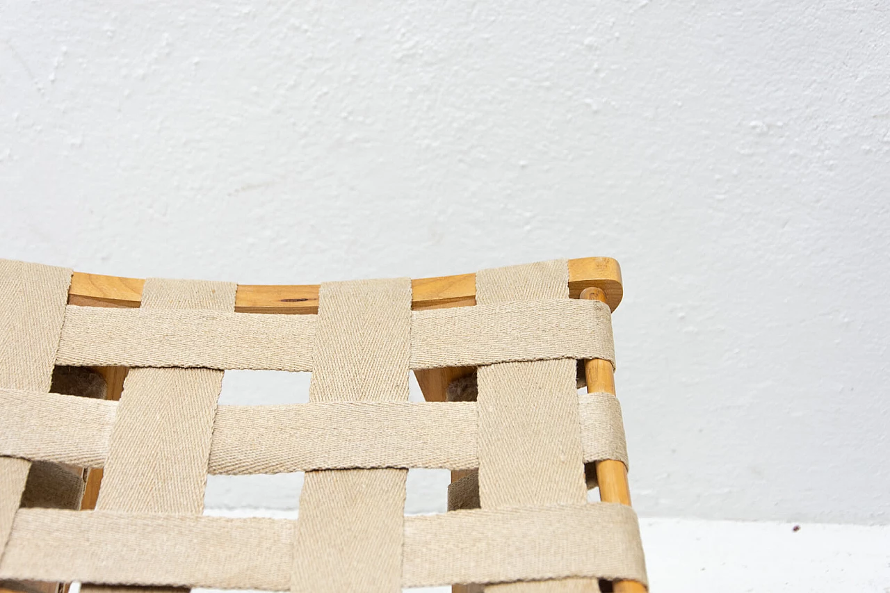 Stool or footstool by Západoslovenské nábytkárské závody, 70s 1271679