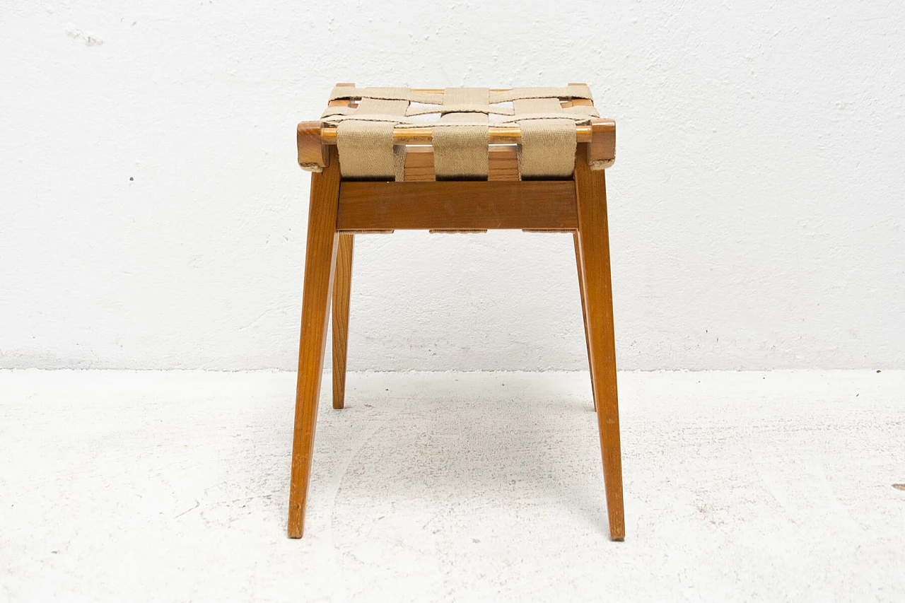 Stool or footstool by Západoslovenské nábytkárské závody, 70s 1271680