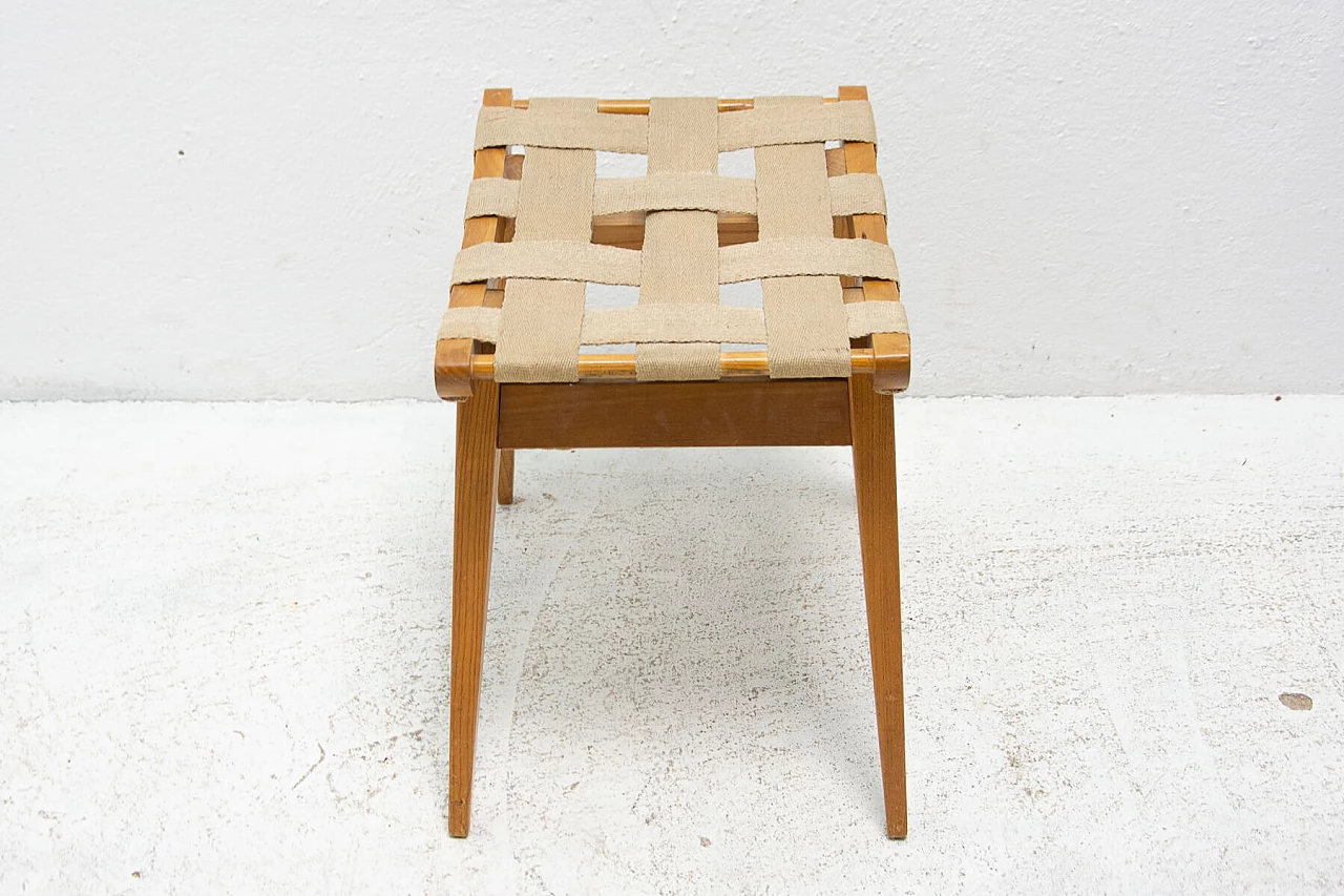 Stool or footstool by Západoslovenské nábytkárské závody, 70s 1271681