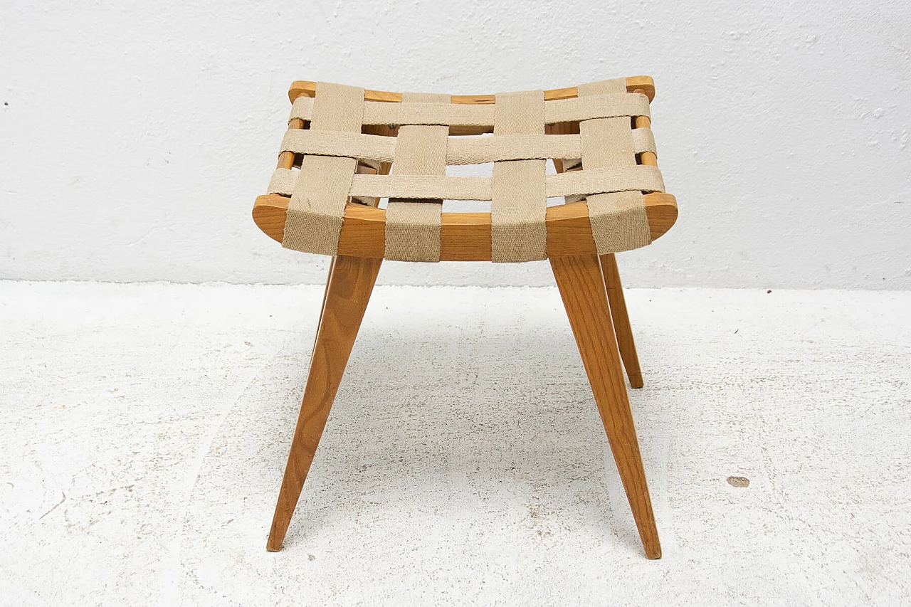 Stool or footstool by Západoslovenské nábytkárské závody, 70s 1271687