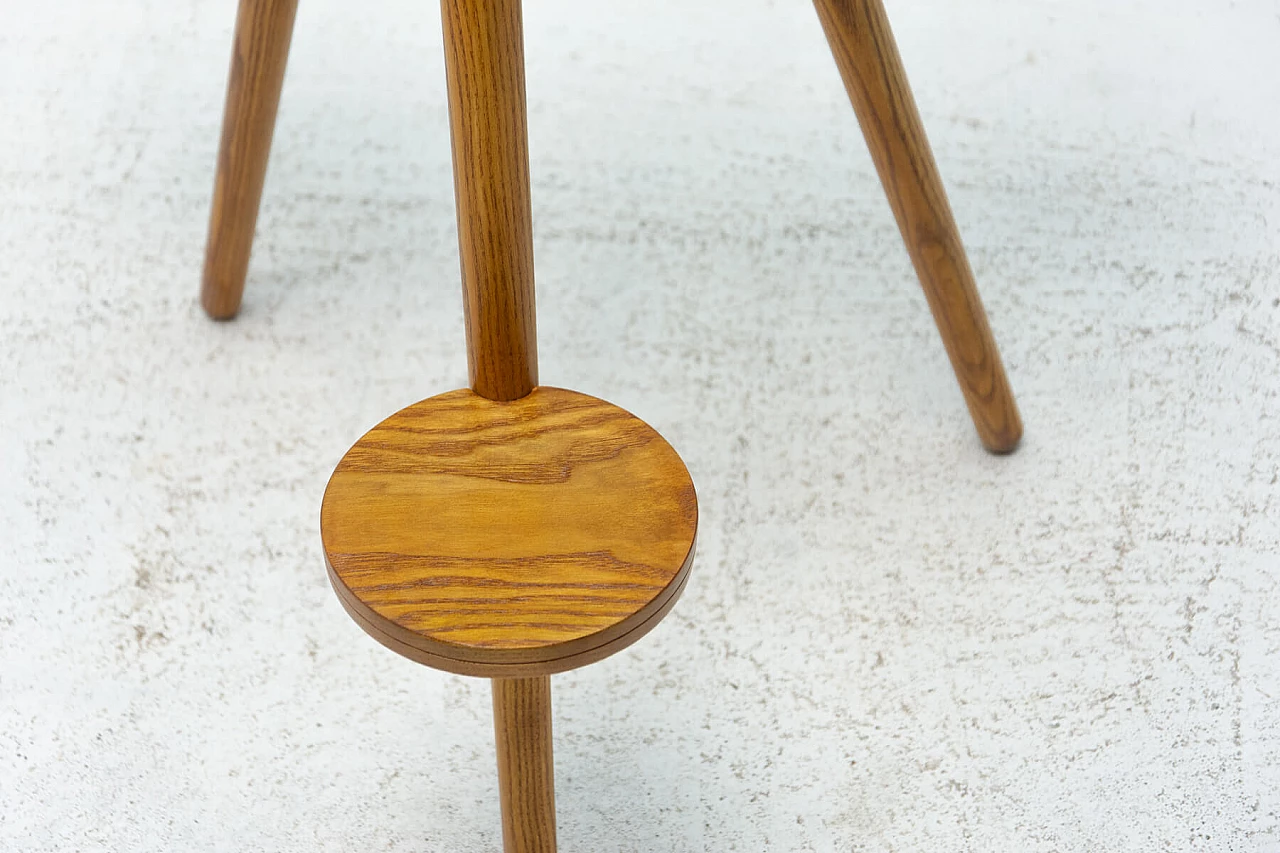 Tavolino o porta piante in legno di faggio di Krásná Jizba, anni '50 1271864