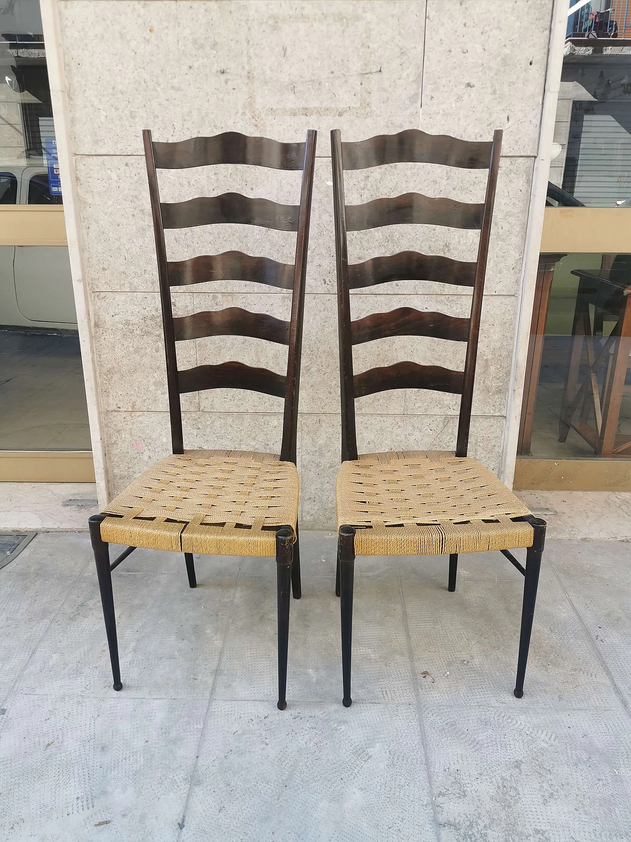 Pair of chairs chiavarine, first '900 1271901
