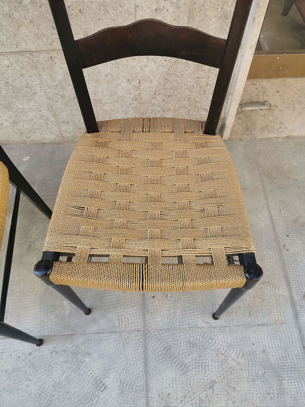 Pair of chairs chiavarine, first '900 1271906