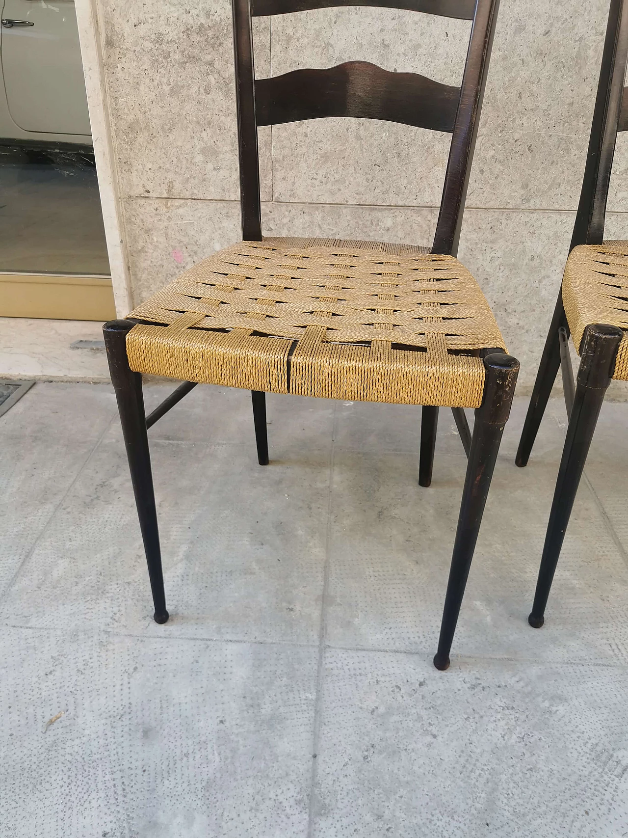 Pair of chairs chiavarine, first '900 1271909