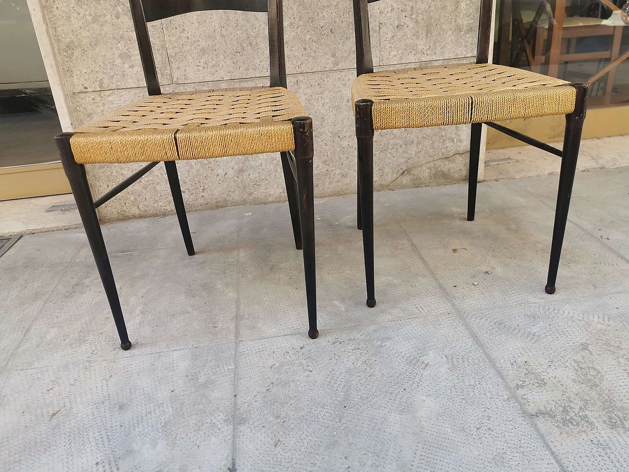 Pair of chairs chiavarine, first '900 1271910