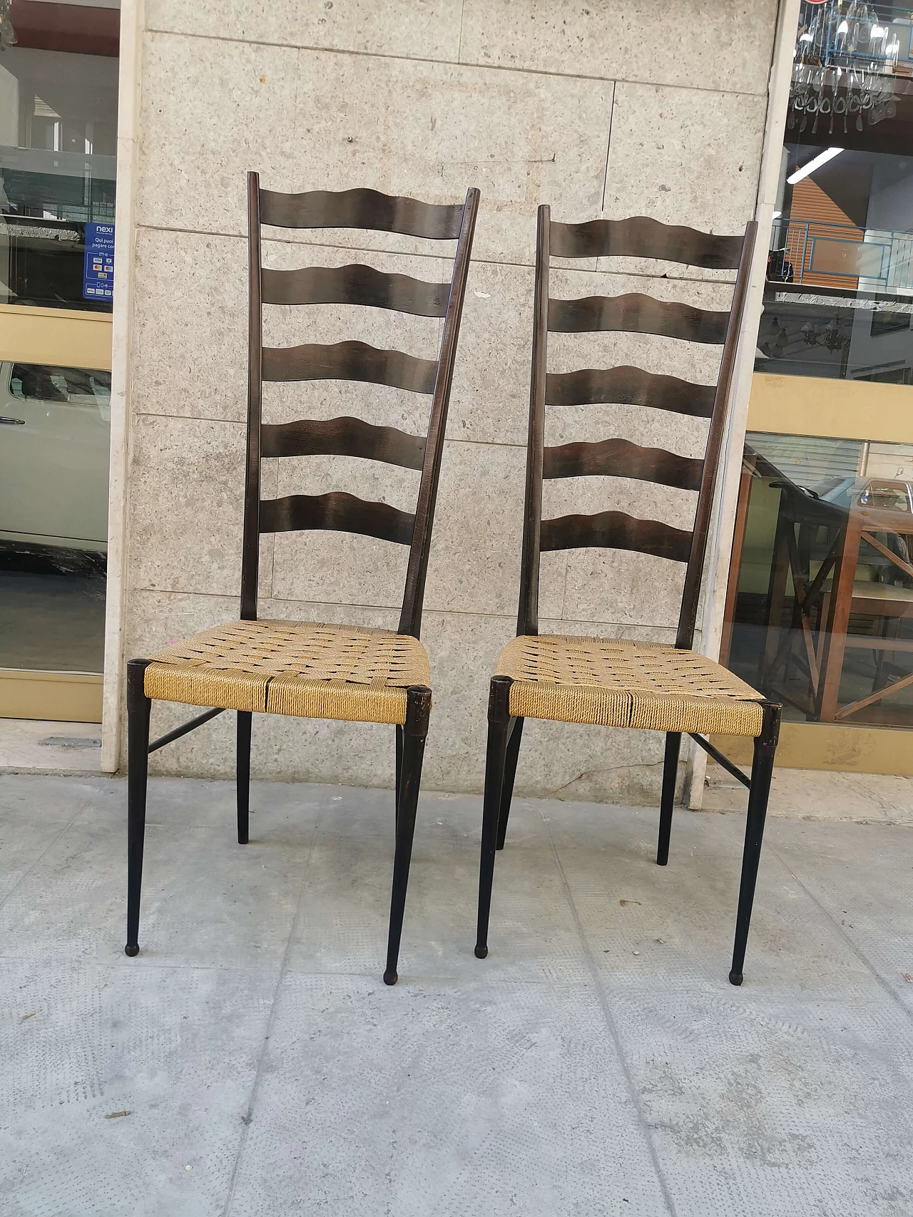 Pair of chairs chiavarine, first '900 1271912