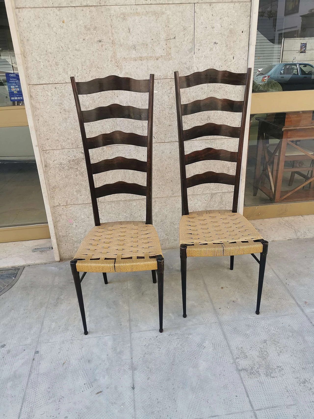 Pair of chairs chiavarine, first '900 1271913
