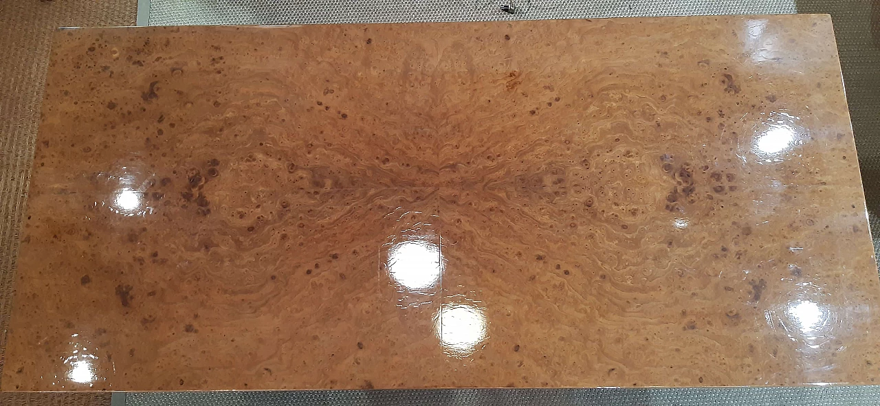 Art Deco coffee table in birch burl, 30s 1272214