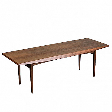 Coffee table in walnut by Trevor Chinn for Gordon Russell, 60s