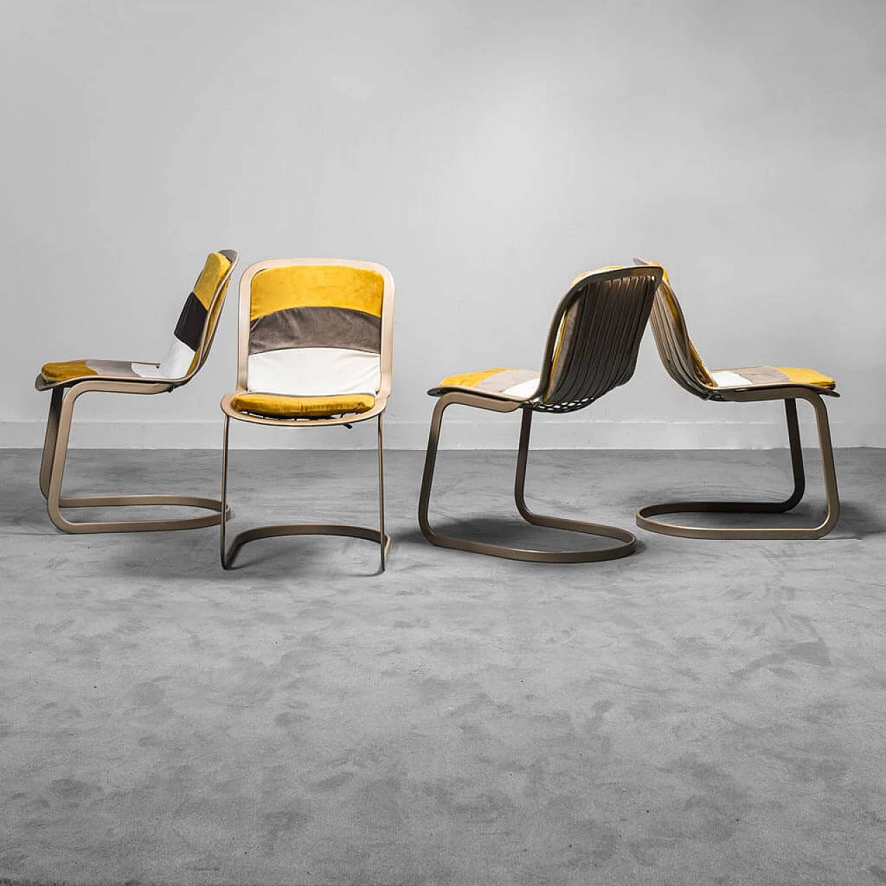 4 Chairs by Gastone Rinaldi for Rima, 70s 1273136