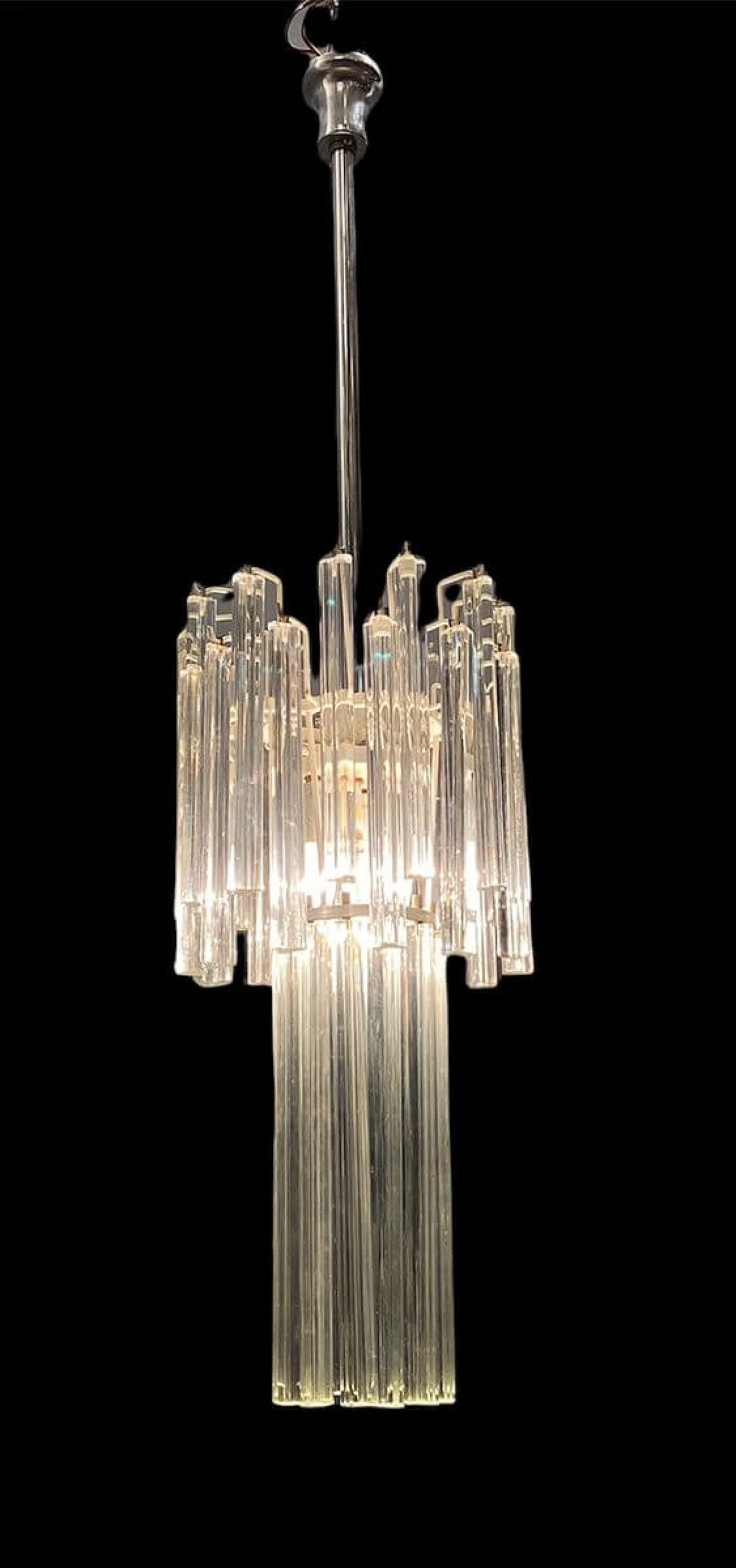Murano glass chandelier, 70s 1273171