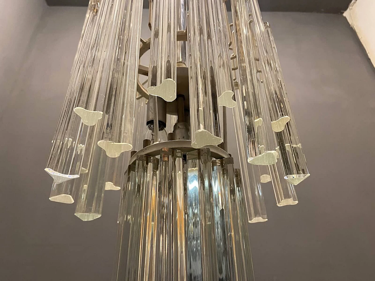 Murano glass chandelier, 70s 1273174