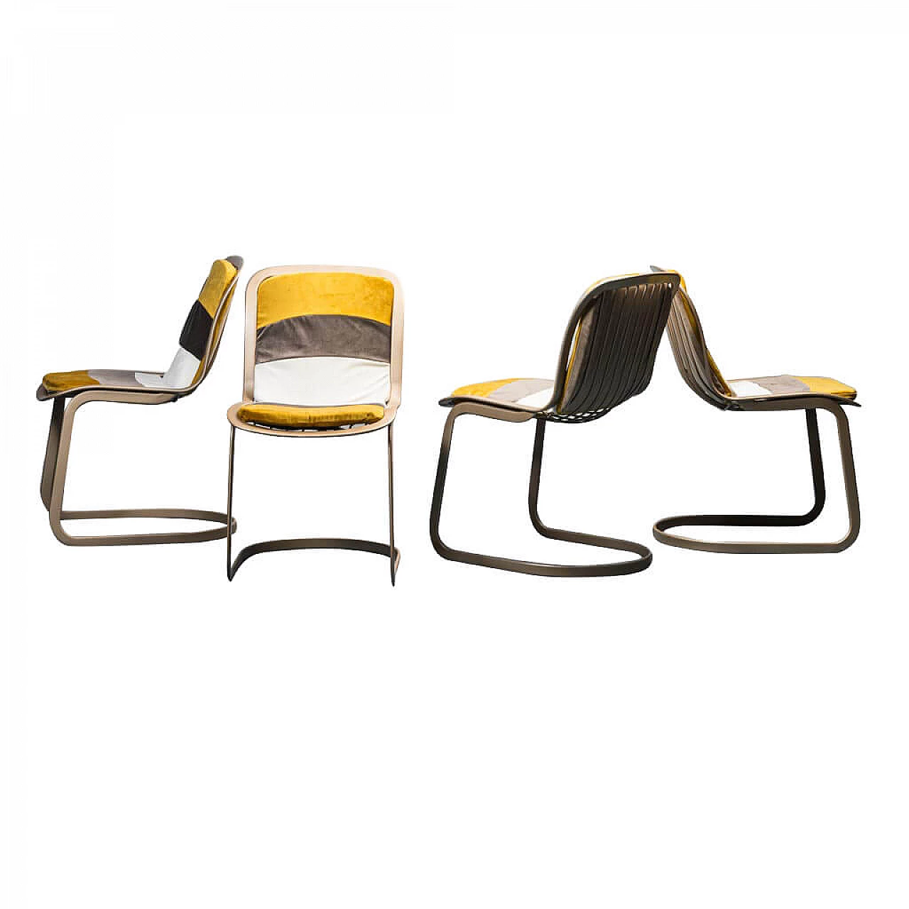 4 Chairs by Gastone Rinaldi for Rima, 70s 1273197