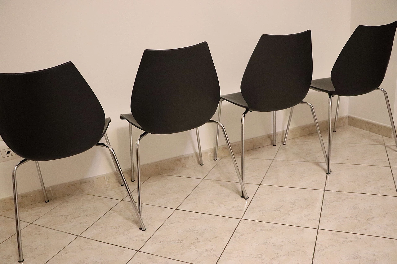 4 Maui Chairs by Vico Magistretti for Kartell, 2000s 1273261