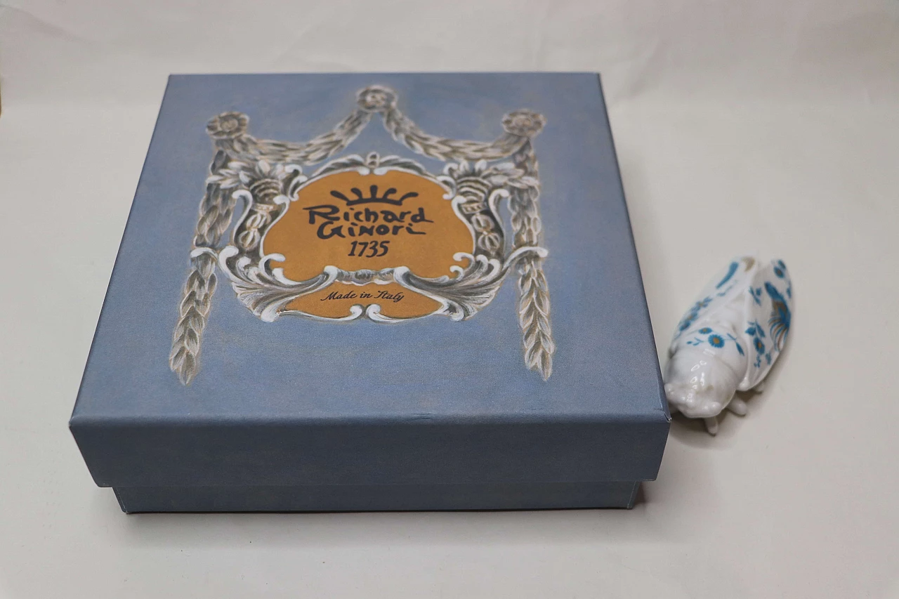 Insetto decorativo in ceramica Richard Ginori, anni 2000 1273264