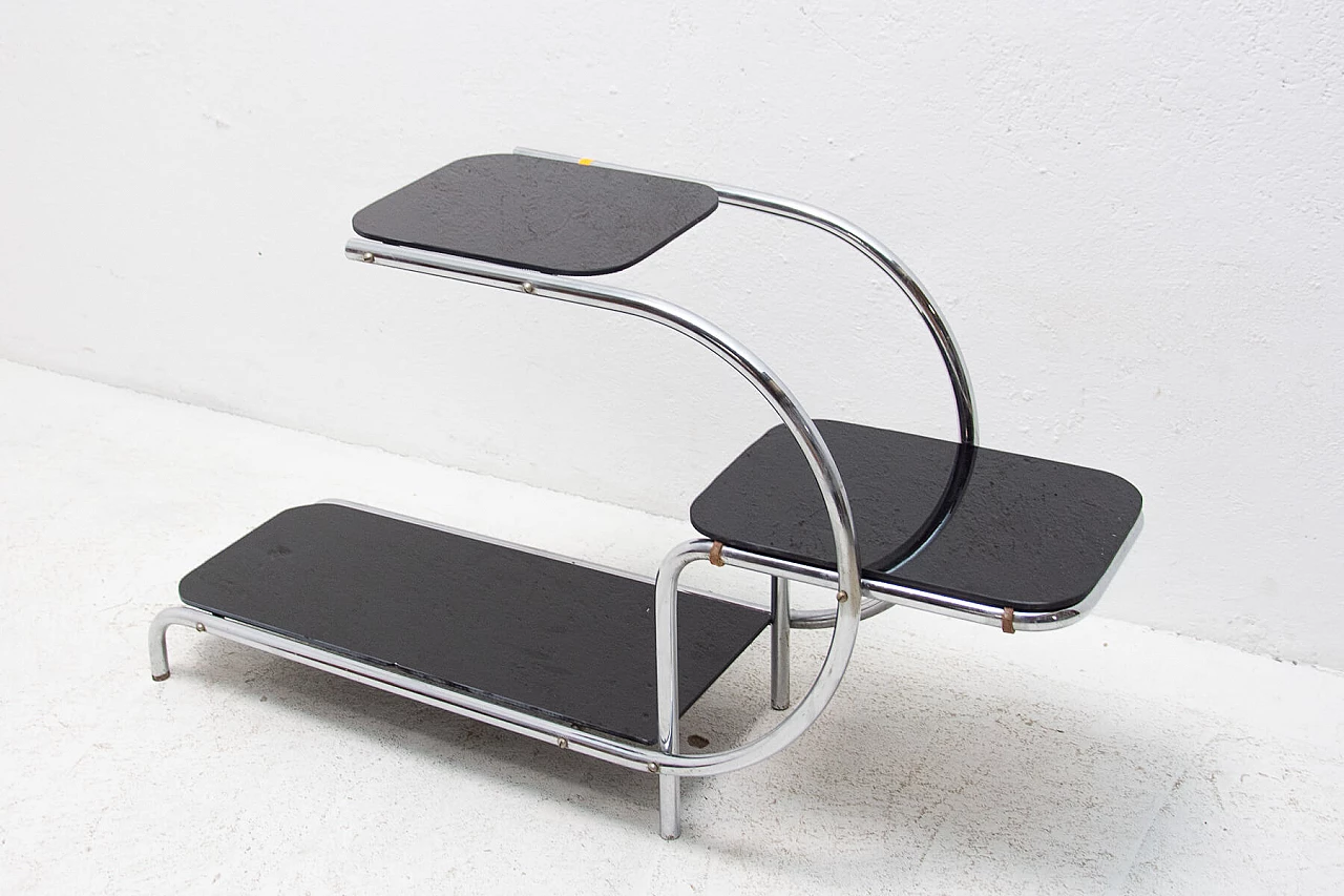 Bauhaus etagere or flower stand 715 by Emile Guillot, 1930s 1273516