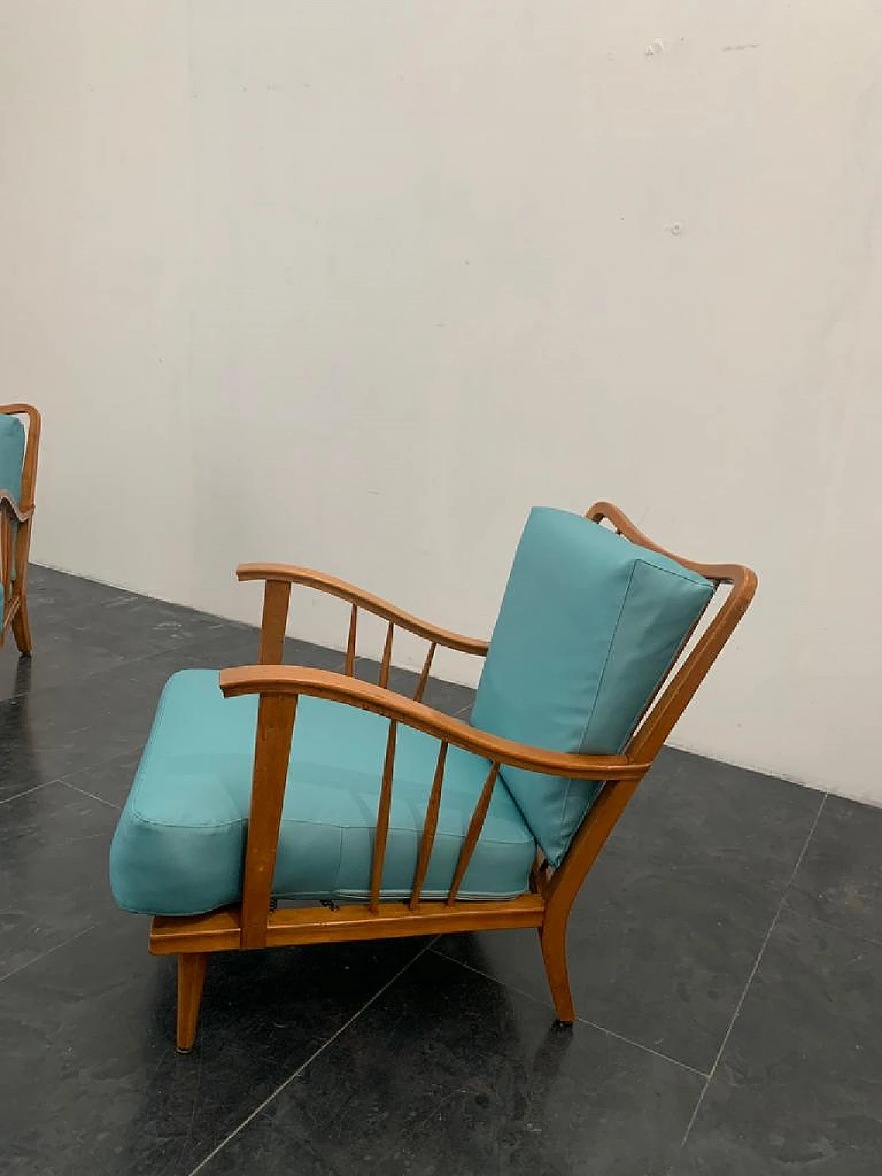 3 Maple armchairs by Paolo Buffa, 50s 1274267