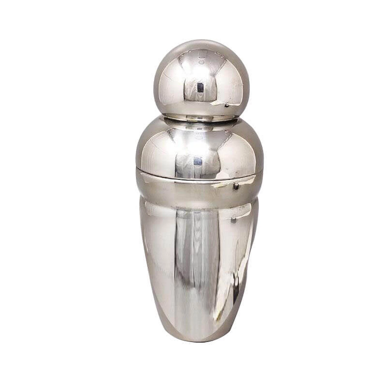 Gorgeous WMF Cromargan stainless steel cocktail shaker, 1960s 1274327