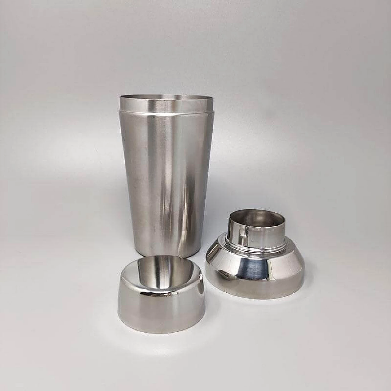 Stainless steel cocktail shaker by AMC, 60s 1274697