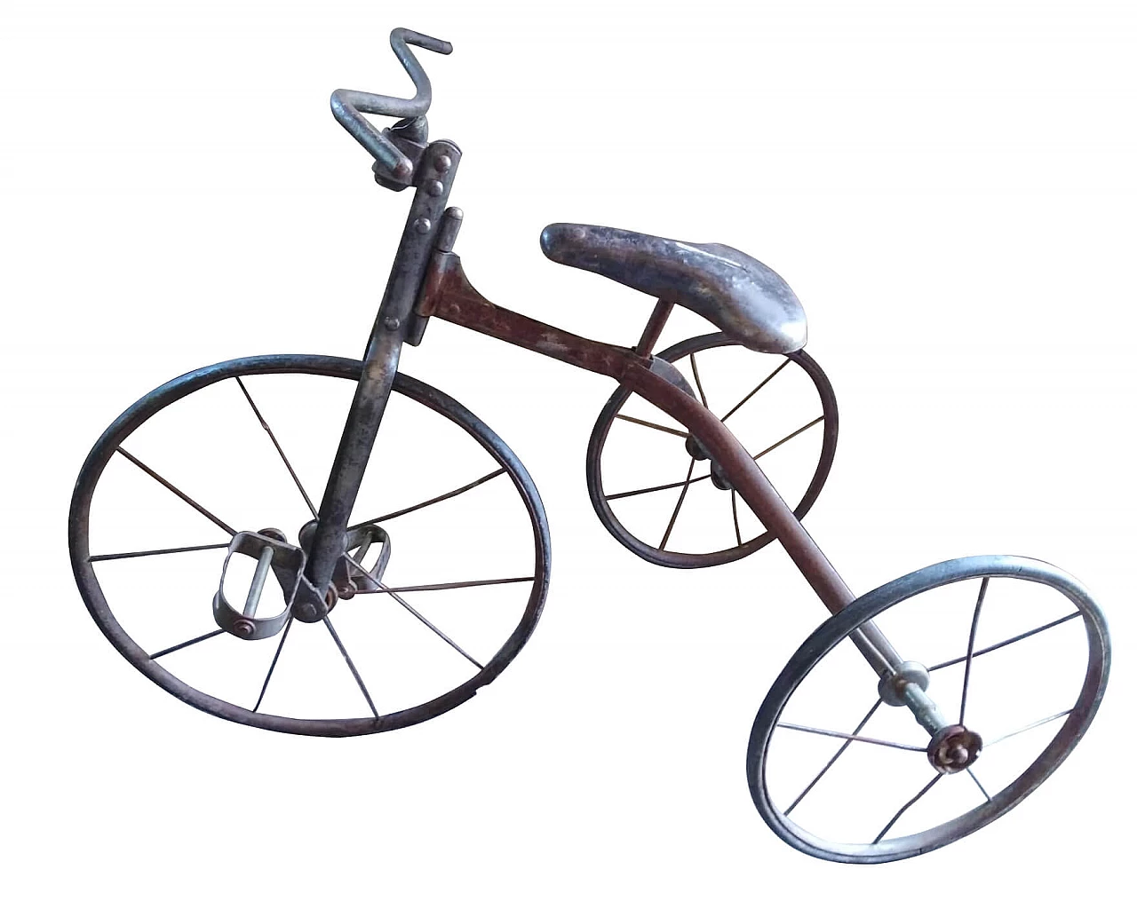Triciclo per bambini in ferro, fine '800 1274705