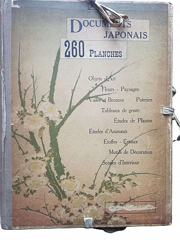 Document Japonais, 260 stampe giapponesi di Charles Gillot, fine '800
