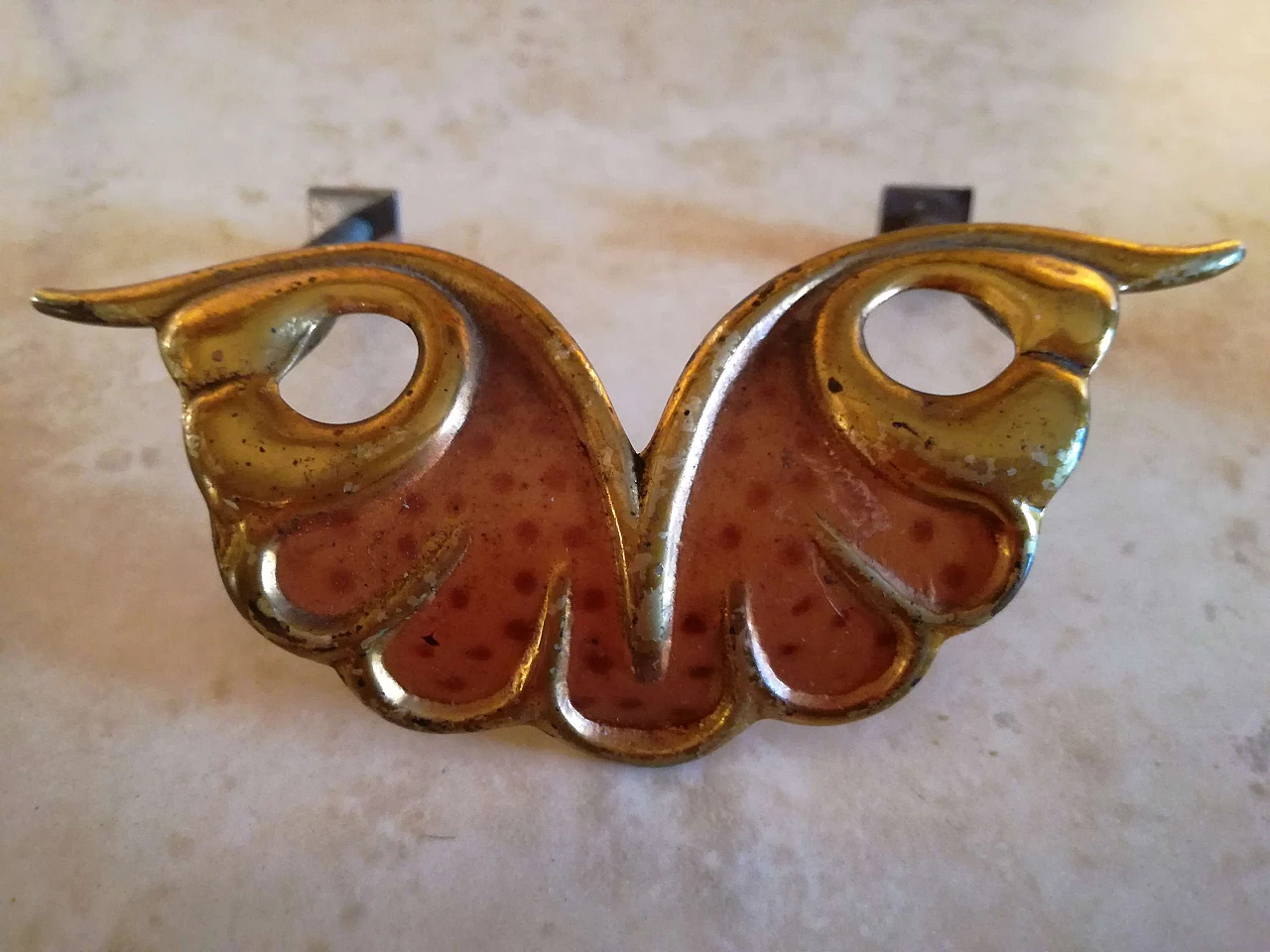 Brass handles in Art Nouveau style, 20s 1275056