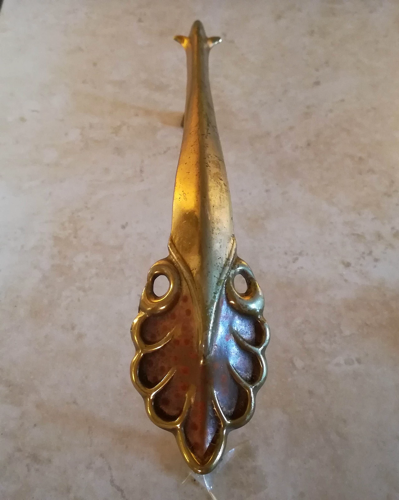 Brass handles in Art Nouveau style, 20s 1275059