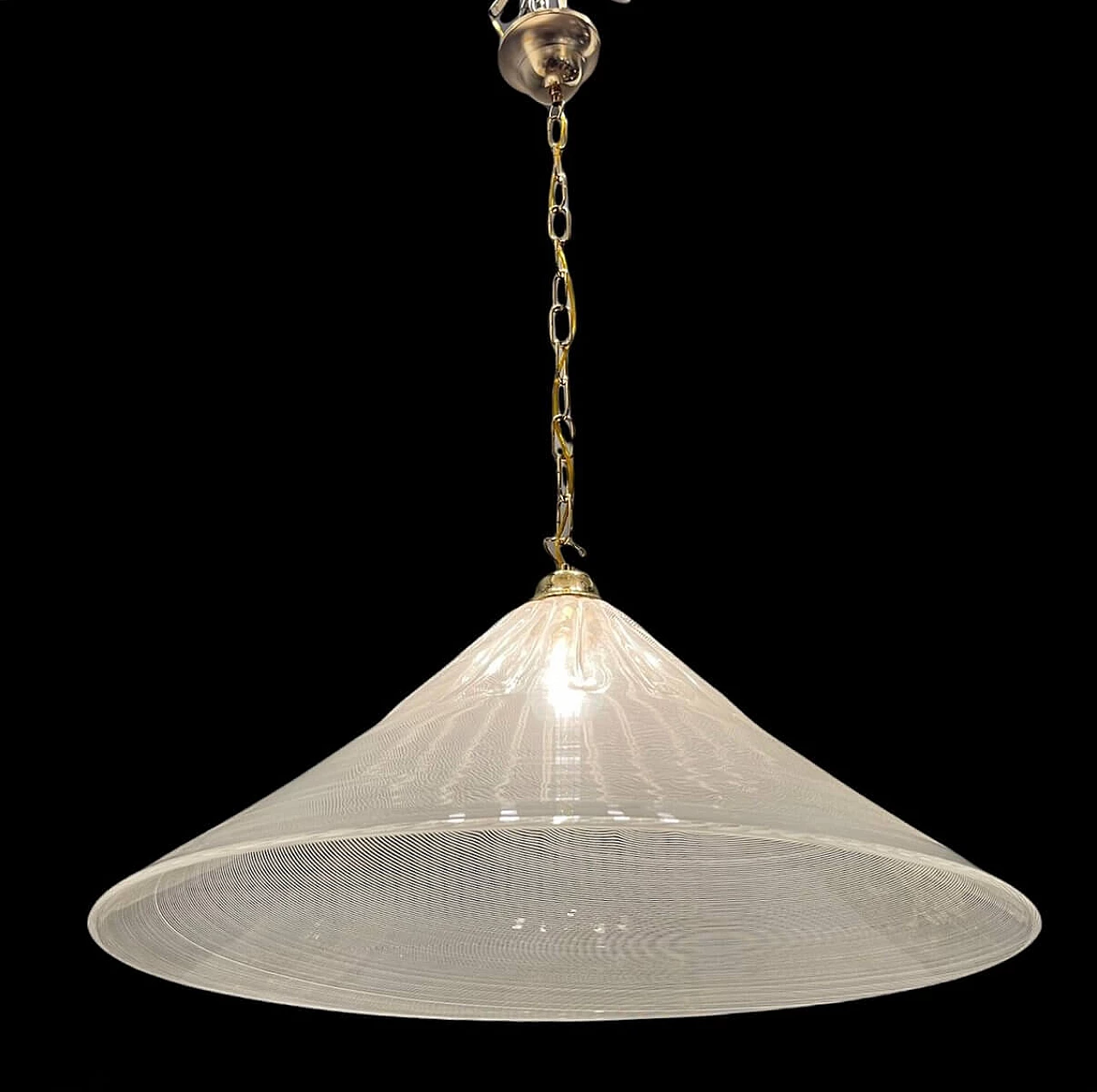 Murano glass ceiling lamp by La Murrina, 60s 1275280