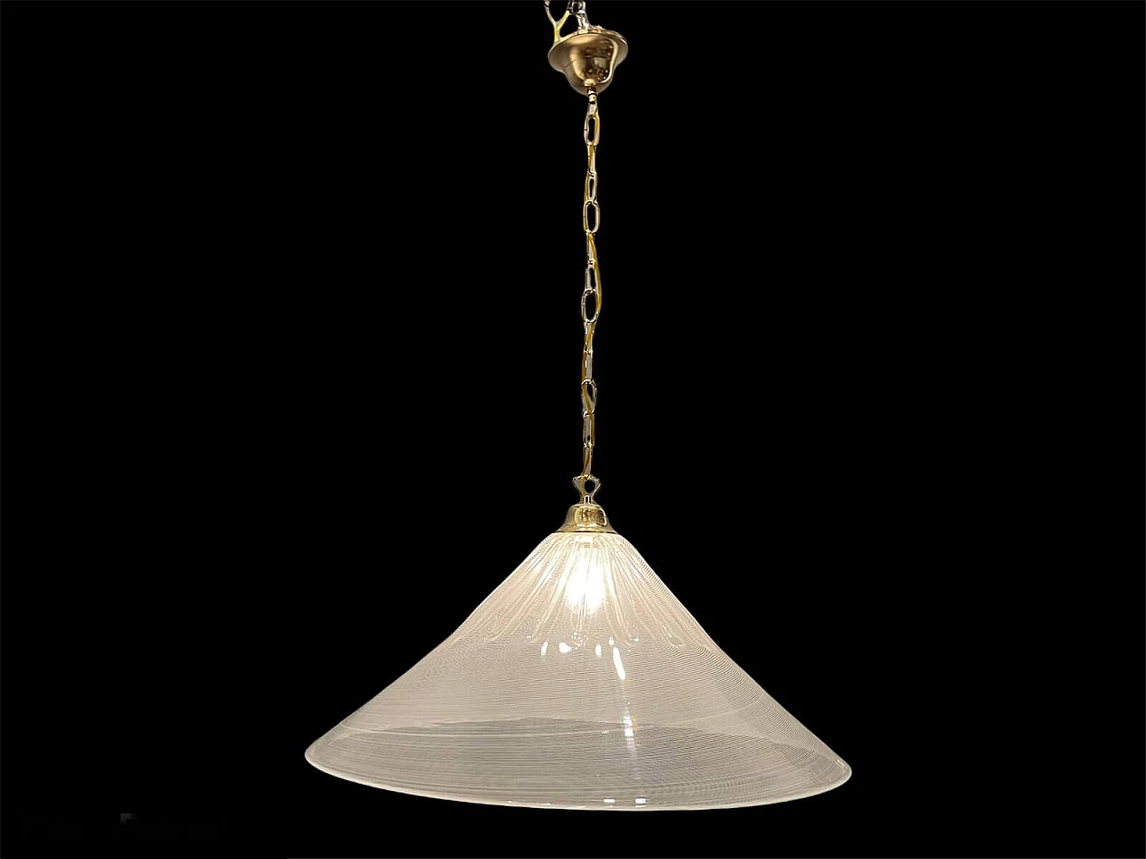 Murano glass ceiling lamp by La Murrina, 60s 1275281