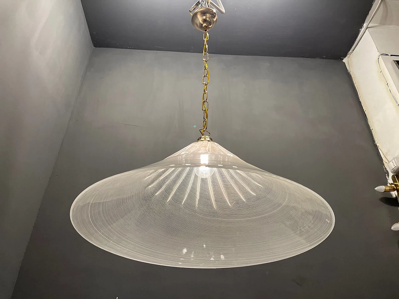 Murano glass ceiling lamp by La Murrina, 60s 1275284
