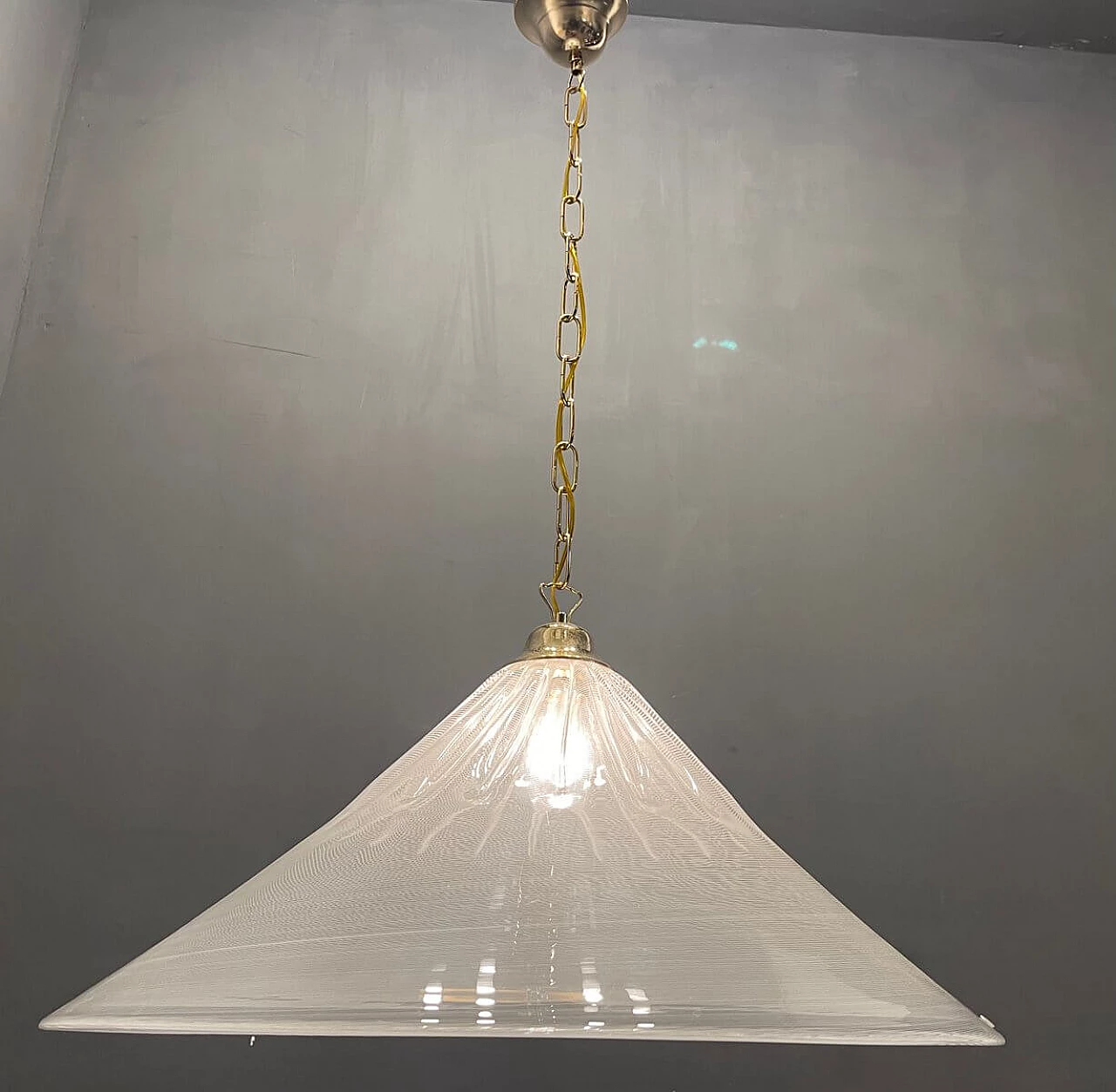 Murano glass ceiling lamp by La Murrina, 60s 1275286