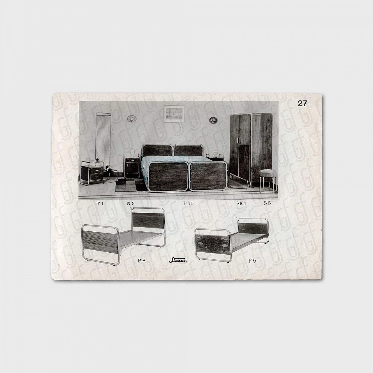 Slezák tubular steel bed, 30s 1275797