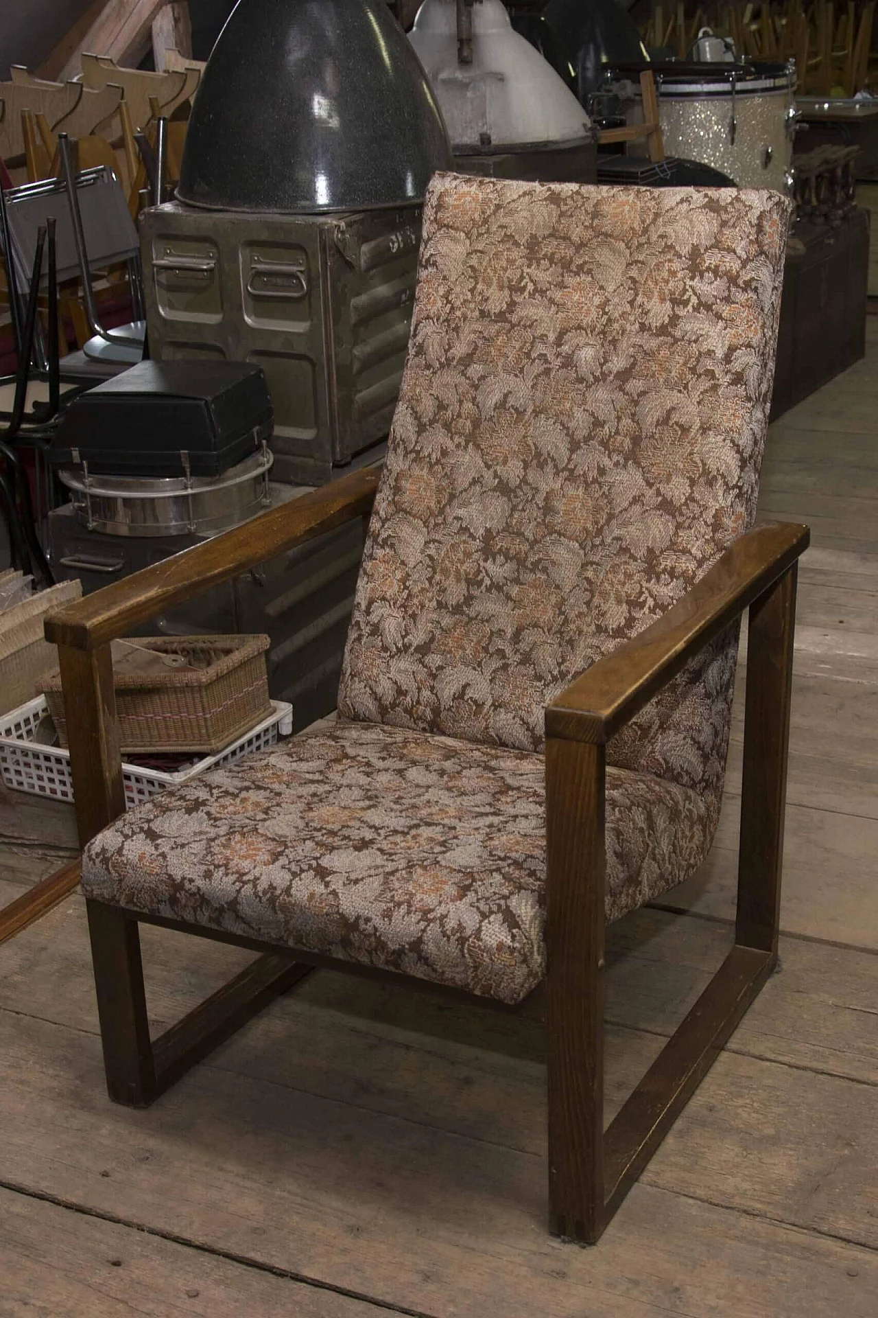 Poltrona in stile scandinavo, anni '80 1275917