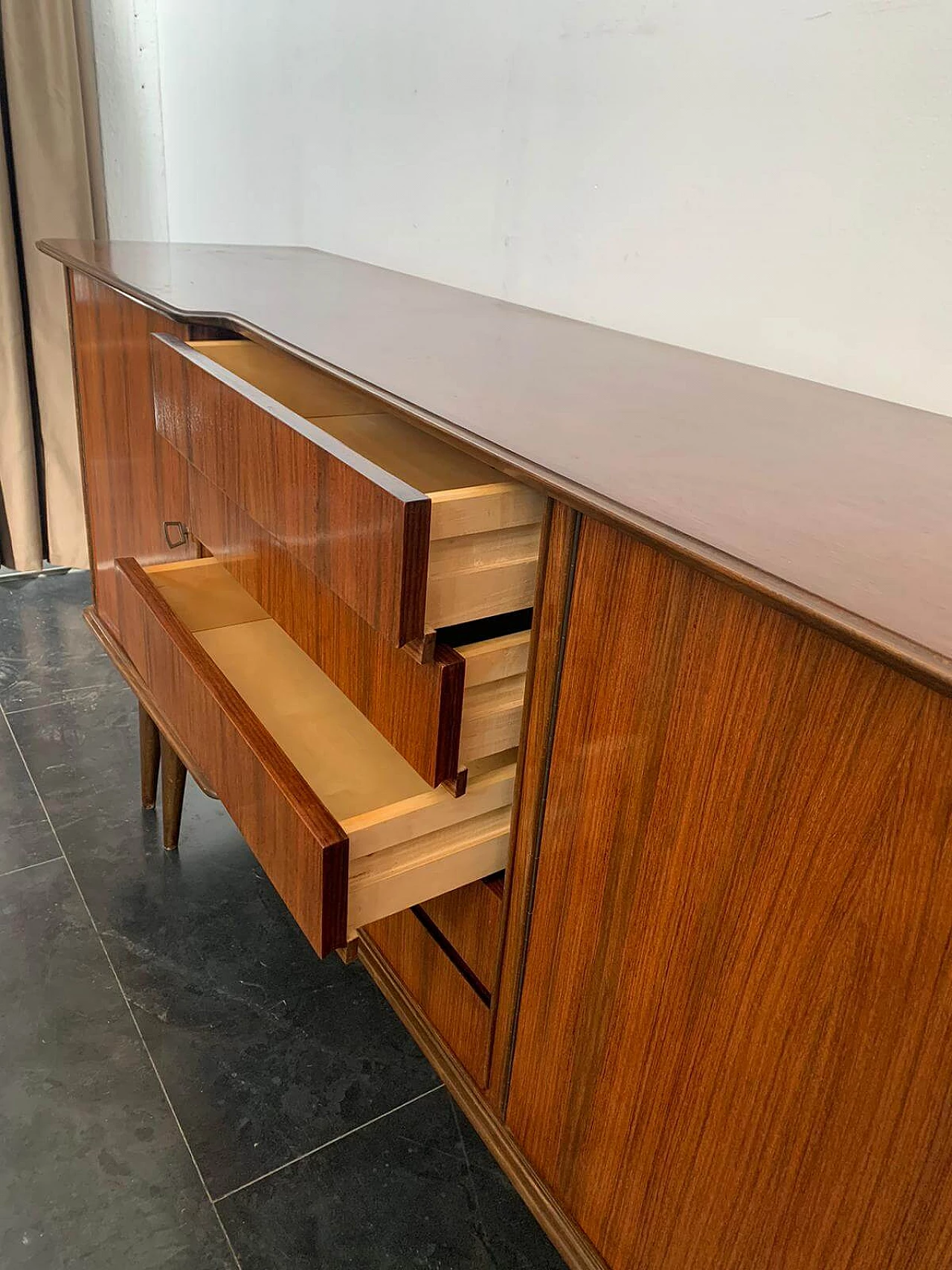 Demountable rosewood sideboard, 60s 1276032