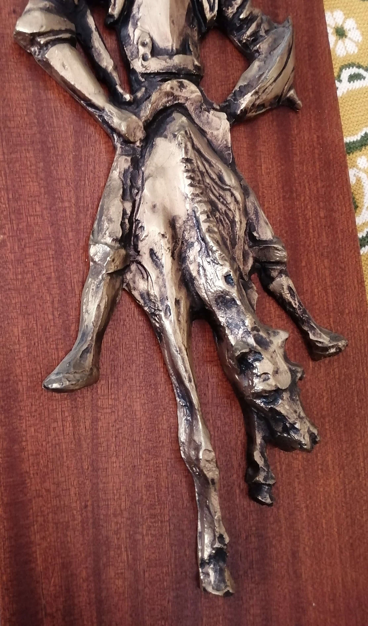 Small panels with relief reproduction of Don Quixote and Sancho Panza, 60s 1276181