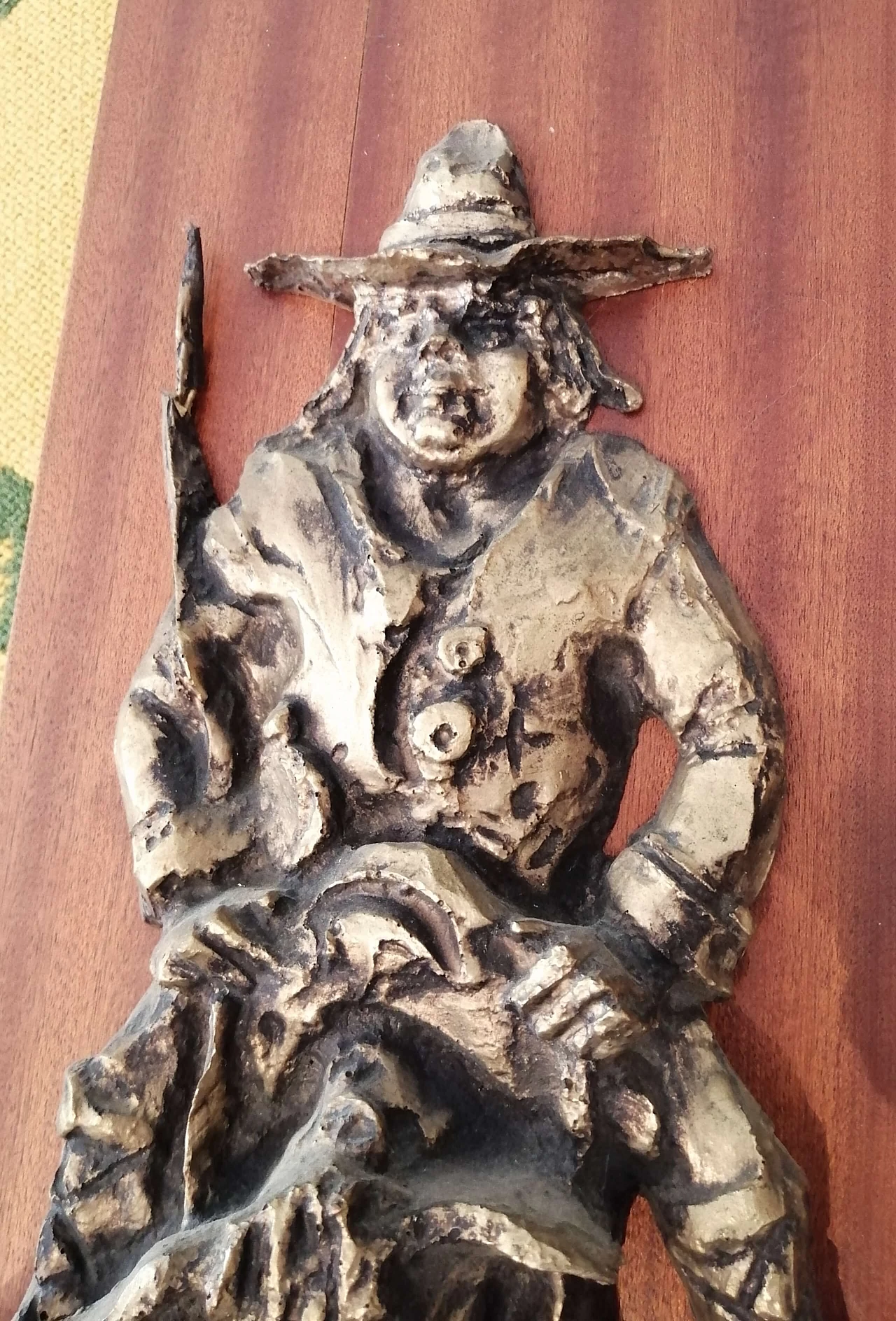 Small panels with relief reproduction of Don Quixote and Sancho Panza, 60s 1276182