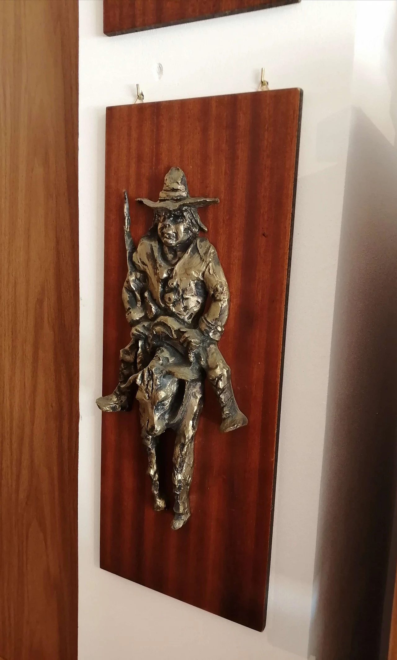 Small panels with relief reproduction of Don Quixote and Sancho Panza, 60s 1276199