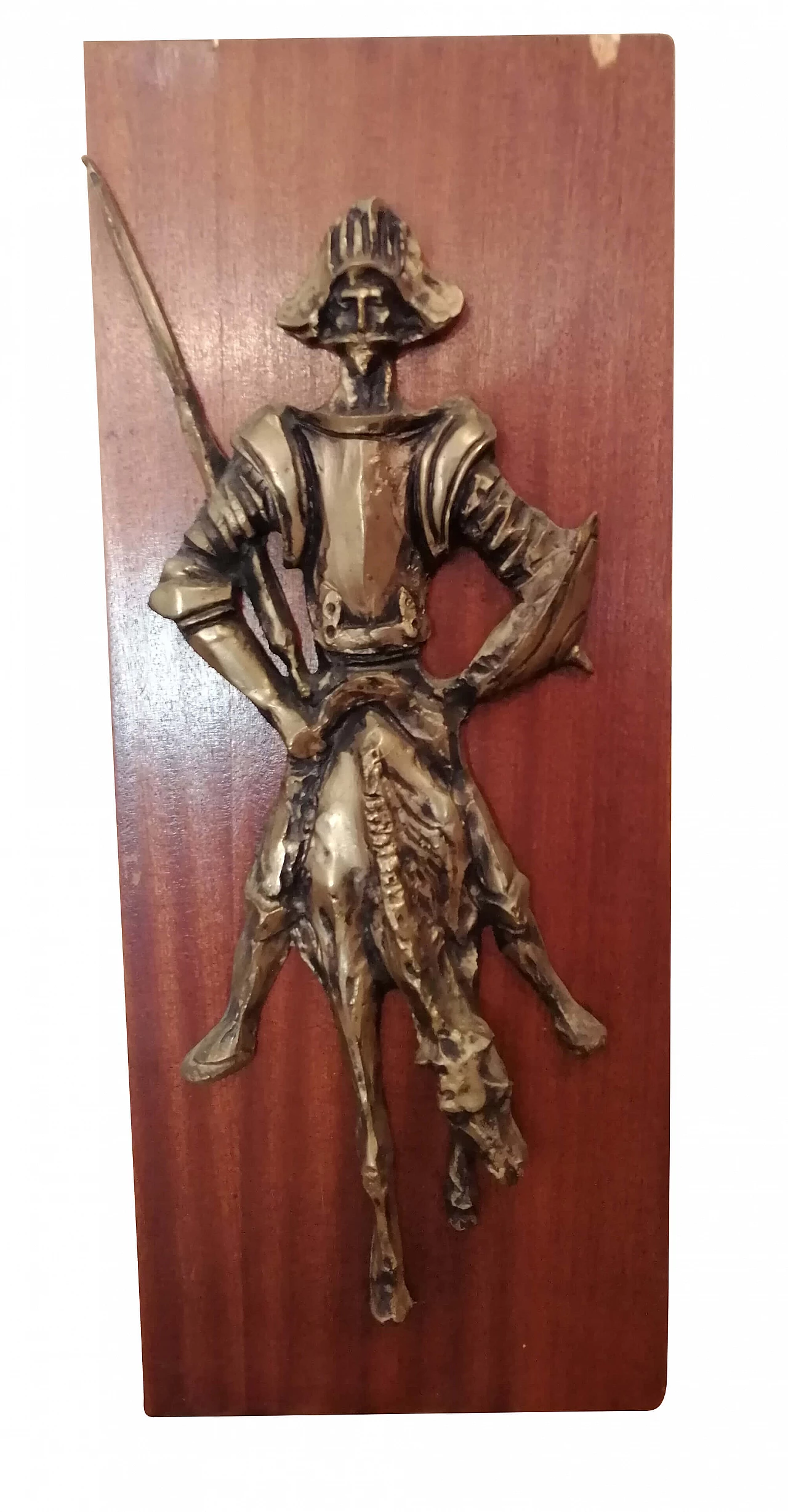 Small panels with relief reproduction of Don Quixote and Sancho Panza, 60s 1276497