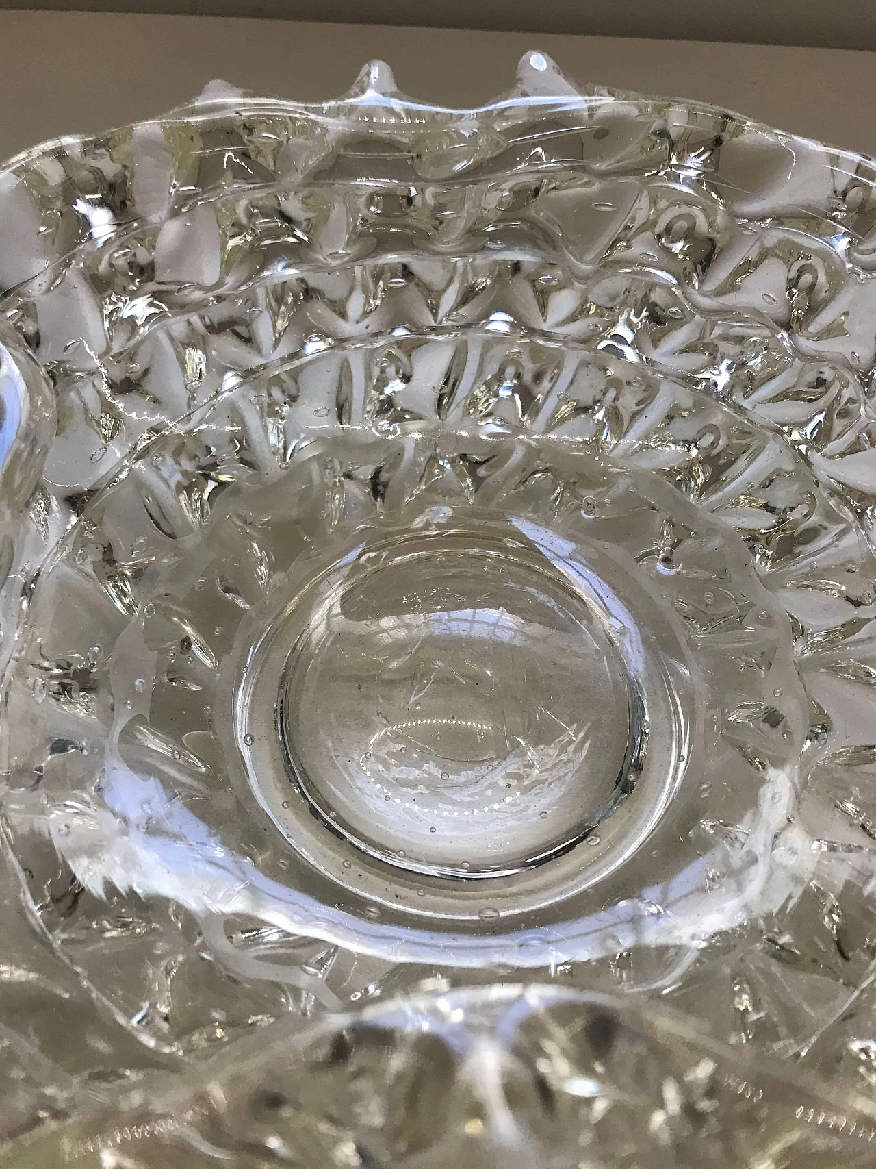 Svuotatasche in vetro, anni '60 1276765