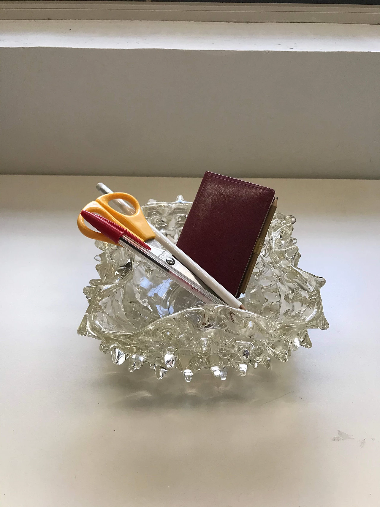 Svuotatasche in vetro, anni '60 1276767