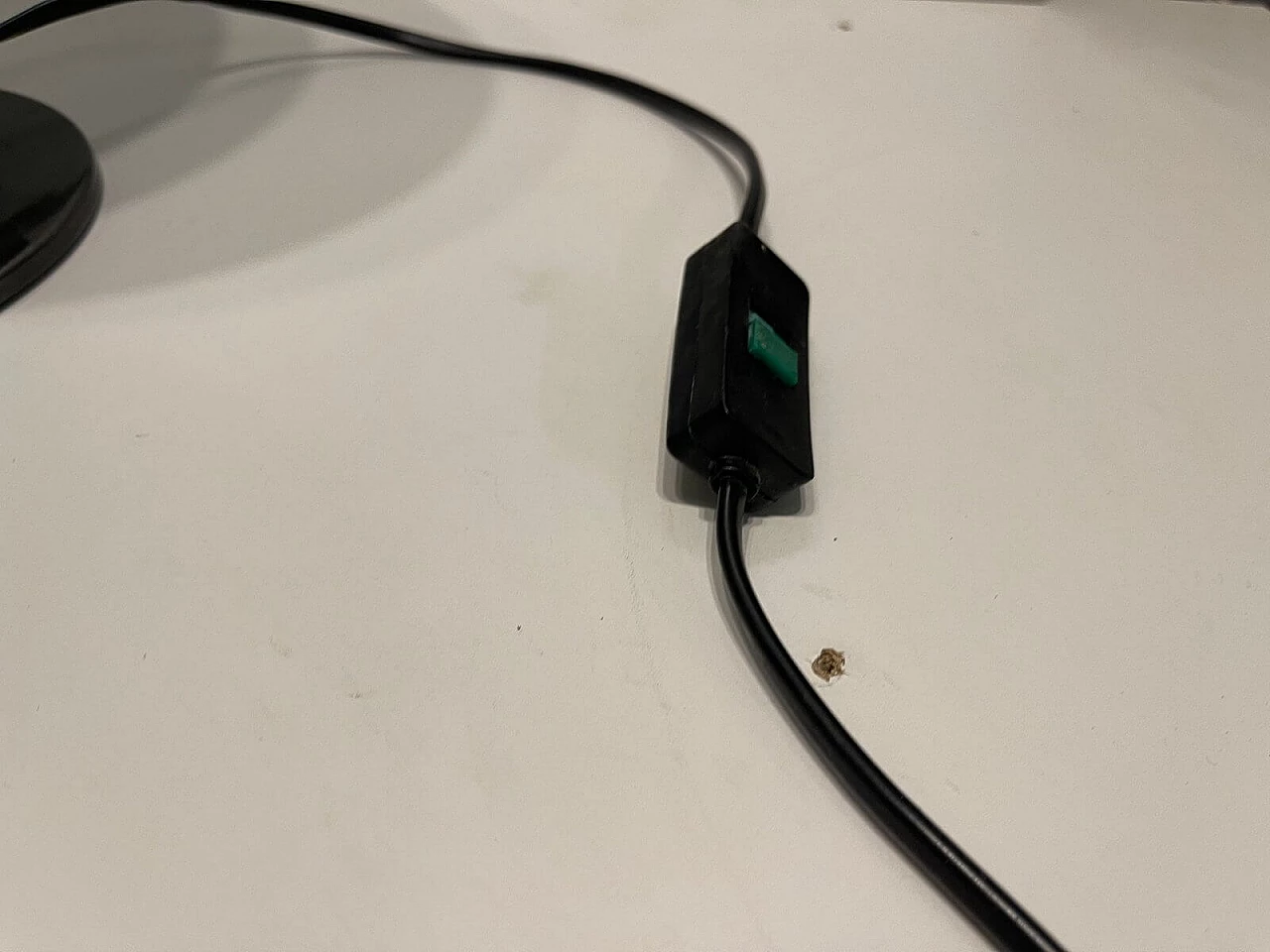 Pair of table lamps in mint green Murano glass, 1970s 1276986