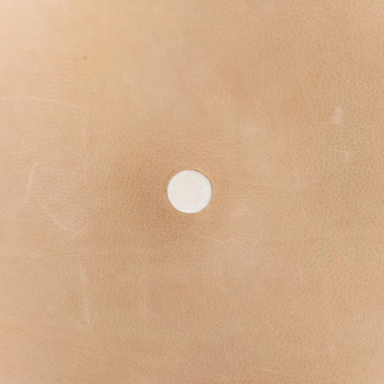 3 Sedie in pelle e velluto con struttura in legno, anni '50 1277290