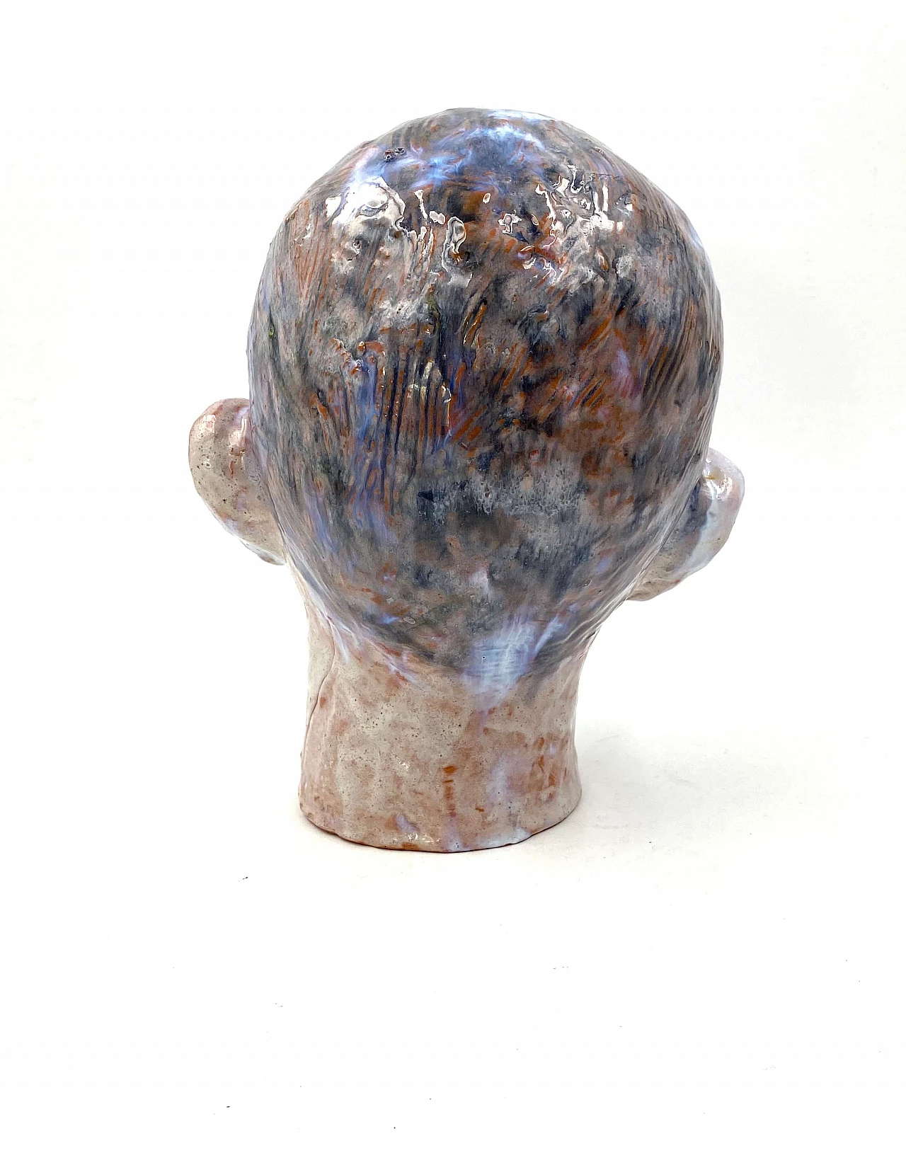 Glazed terracotta child's head, France, 1958 1277308